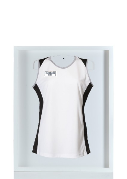Stallmann Design Trikotrahmen Objektrahmen Rahmen Shirt Trikot weiß 70x90 cm Rückwand weiß