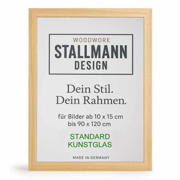 Stallmann Design Bilderrahmen Pinie,60 Größen MDF 30mm mit Acrylglas »New Modern«