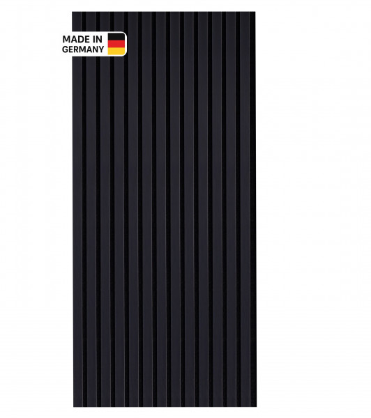 Stallmann Design 'Wandpaneele - TrendWood' | Farbe: Schwarz| hochwertige Deko Wandverkleidung