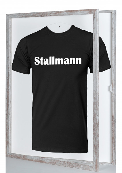 Stallmann Design Trikotrahmen Objektrahmen Rahmen Shirt Trikot Vintage 70x90 cm Rückwand weiß