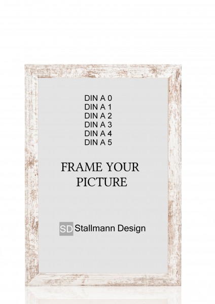 Stallmann Design Bilderrahmen Vintage, DIN Format MDF 30mm mit Acrylglas »New Modern«